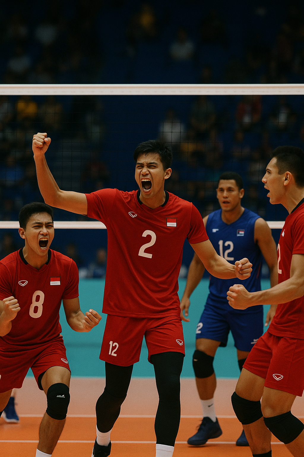 Timnas Voli U-21 Indonesia Gemilang, Tumbangkan Puerto Rico Tanpa Balas  